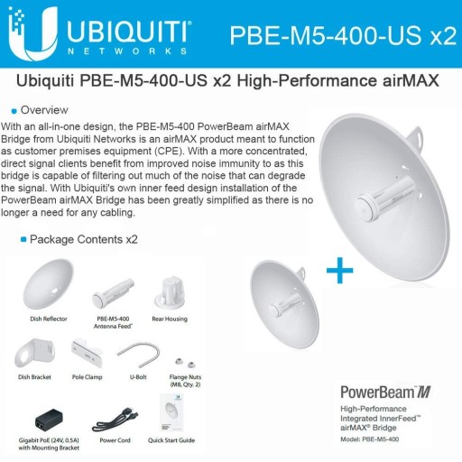 نانو ستيشن باور بيم M5 NANO  Power Beam UbiquitiM5 5 GHz Wireless