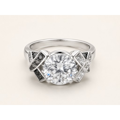 خاتم نسائي مو الفضة الايطاليه925 Women’s Italian Silver Ring925