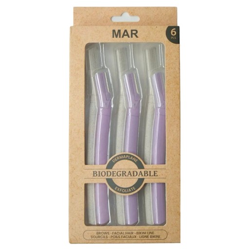 شفرات حلاقة للوجه 6 قطع Facial razor blades, 6 pieces