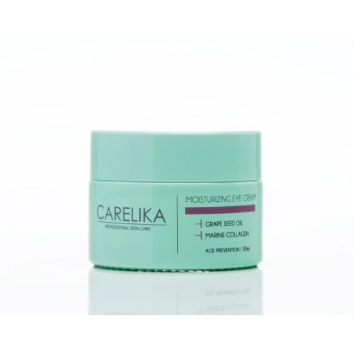 كريم ترطيب العين بالكولاجين 30 غم CARELIKA MOISTURISING EYES CREAM AGE PREVENTION 30ML