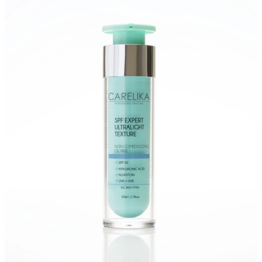 واقي شمس بملمس خفيف للغاية مع عامل حماية 50، 50 مل CARELIKA SPF EXPERT - ULTRALIGHT TEXTURE WITH SPF50 50ML