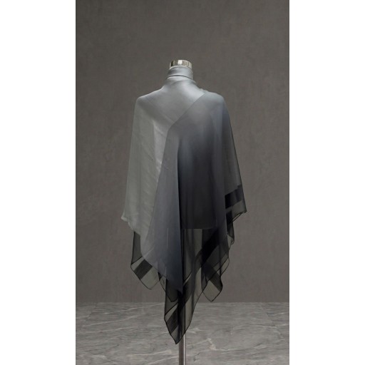 ربطة حرير شيفون مموج ناعم Soft wavy silk chiffon Hijabs