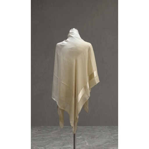 ربطة حرير شيفون مموج ناعم Soft wavy silk chiffon Hijabs