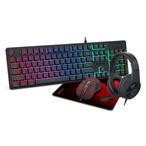 ريد راجون Redragon s107p-ba 4-in-1 Gaming Combo