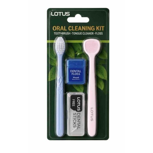 لوتس - مجموعة تنظيف العناية المتكاملة بالفم والأسنان Lotus Oral Cleaning KiT