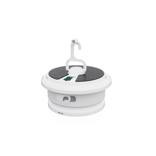 مصباح تخييم شمسي مع إضاءة خيطية مدمجة 500 لومن - أبيض Green Lion Solar LED Lumex Camping Light with Built-in String Light 500 lm - White