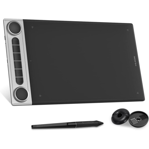 لوح الرسم الرقمي هويون إنسبيروي دايل 2 Q630M HUION Inspiroy Dial 2 Q630M Pen Tablet