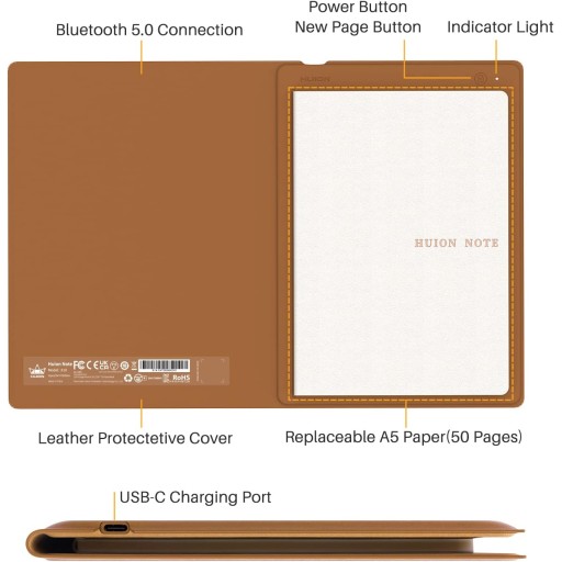 دفتر الملاحظات الرقمي الذكي هويون نوت X10 HUION Note X10 Smart Digital Notebook