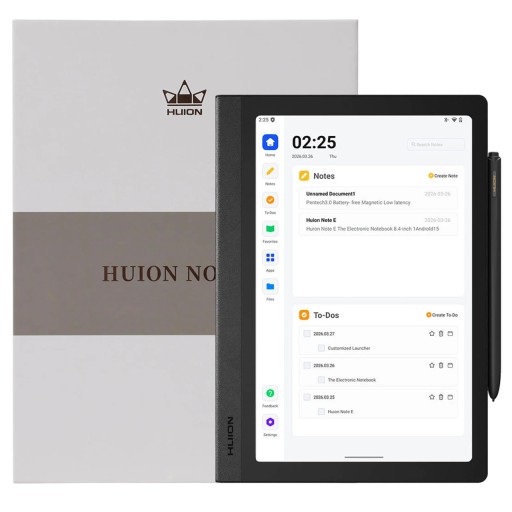 دفتر الملاحظات الإلكتروني هويون نوت إي X50 HUION Note E X50 Electronic Notebook