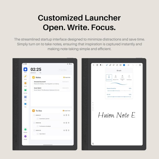 دفتر الملاحظات الإلكتروني هويون نوت إي X50 HUION Note E X50 Electronic Notebook