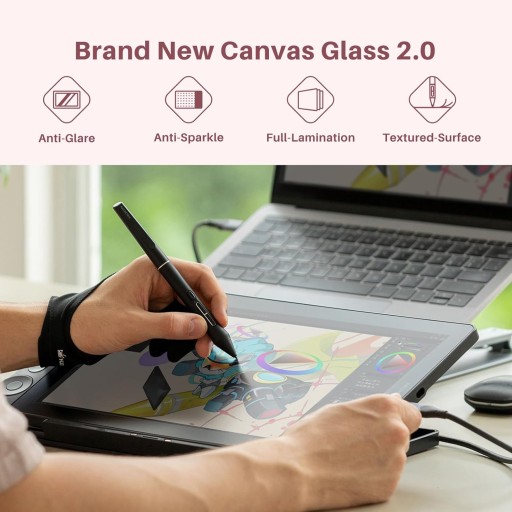 شاشة رسم هويون كامفاس 13 الجيل الثالث – GS1333 HUION Kamvas 13 (Gen 3) Pen Display (GS1333)