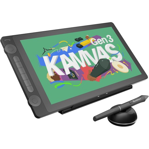 شاشة رسم هويون كامفاس 16 الجيل الثالث – GS1563 HUION Kamvas 16 (Gen 3) Pen Display (GS1563)