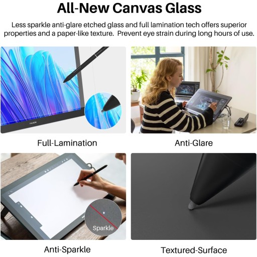 شاشة رسم هويون كامفاس برو 19 – GT1902 HUION Kamvas Pro 19 Pen Display (GT1902)