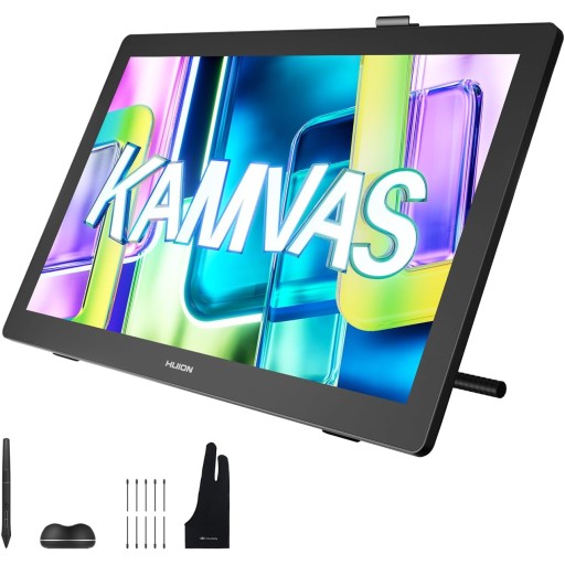 شاشة رسم هويون كامفاس 22 الجيل الثالث – GS2203 HUION Kamvas 22 (Gen 3) Pen Display (GS2203)