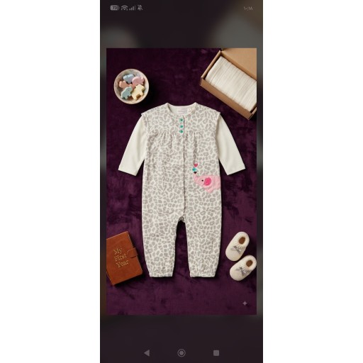 بكج اوفر كامل قطني box baby