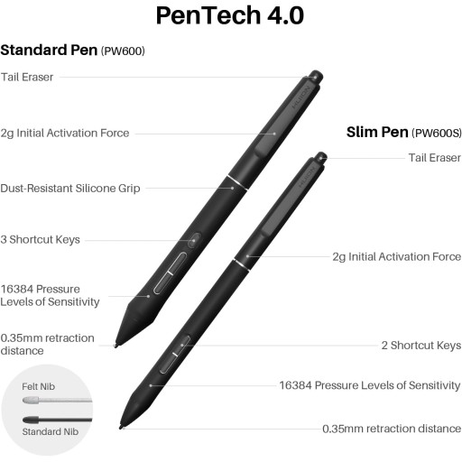 شاشة رسم هويون كامفاس برو 27 – GT2701 HUION Kamvas Pro 27 Pen Display (GT2701)