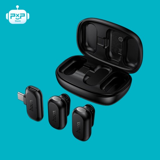 هوكو Hoco L26 Wireless Lavalier Microphone usb-c