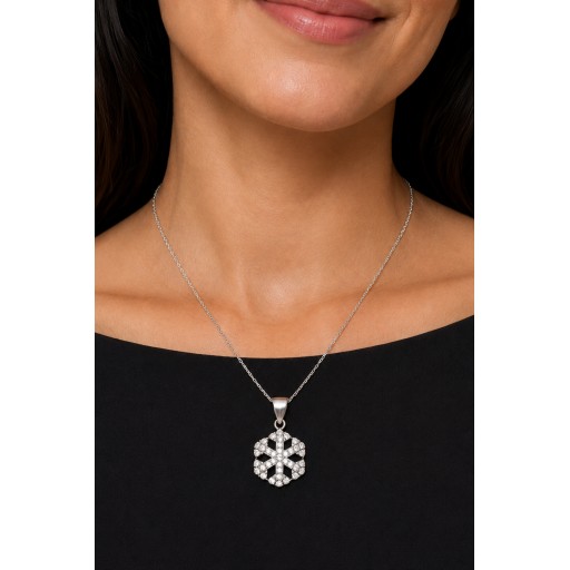 قلادة نسائيه من الفضة الايطالية925 Italian Silver Women’s Necklace