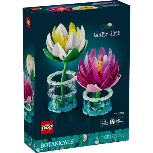 ليغو 11511 «بوتانيكالز: زنابق الماء» LEGO 11511 Botanicals Water Lilies