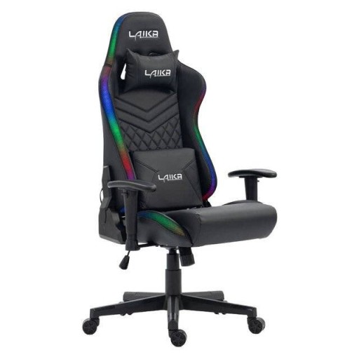 كرسي ألعاب Laika LK-TA-402A RGB (أسود) chair