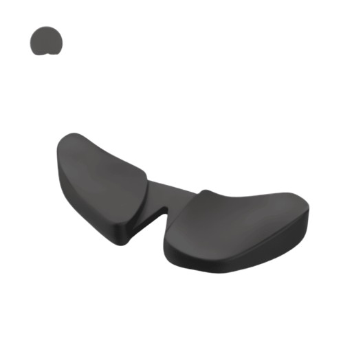 مسند معصم Mouse Wrist Rest Pad Hand Pillow Silicone Support Pad Second Generation Simple