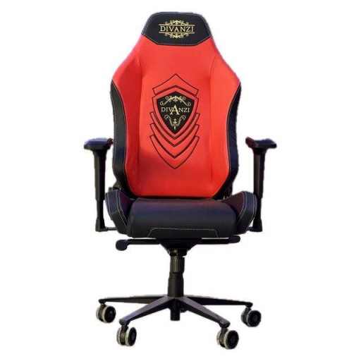 كرسي الألعاب Divanzi DIV-GC01 (أسود وأحمر) chair