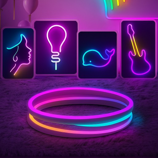 اضاة نيون 5 متر Neon LED Strip Lights 5m