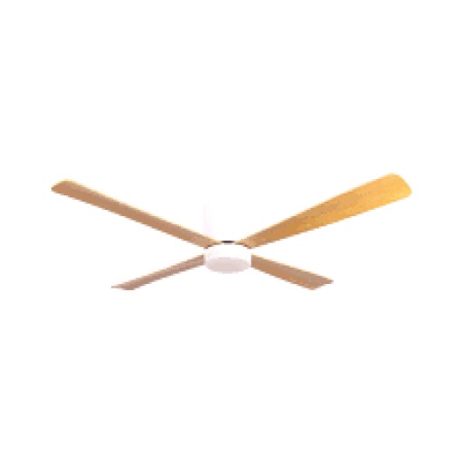 مروحة سقفية خشب طبيعي + اضائة امبليوم EMBLEME EM-SFW9 Ceiling Fan, Brown