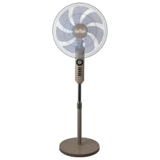 مروحة عمودية امبليوم - 7 شفرات - 4 سرعات - 70 واط - EM-ESF262C Embleme Stand Fan – 7 Blades – 4 Speeds – 70W – EM-ESF262C