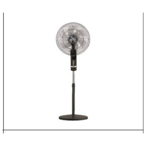 مروحة عمودية امبليوم - شاشة رقمية وتحكم عن بعد - 18 انج - 5 شفرات - 65 واط - أسود Embleme Stand Fan – Digital Display & Remote Control – 18 Inch – 5 Blades – 65W – EM-EFD30 – Black