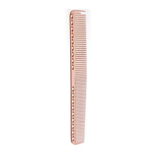 مشط ستانلس ستيل احترافي لتصفيف وقص الشعر – وردي ذهبي Professional Stainless Steel Hair Cutting & Styling Comb – Rose Gold