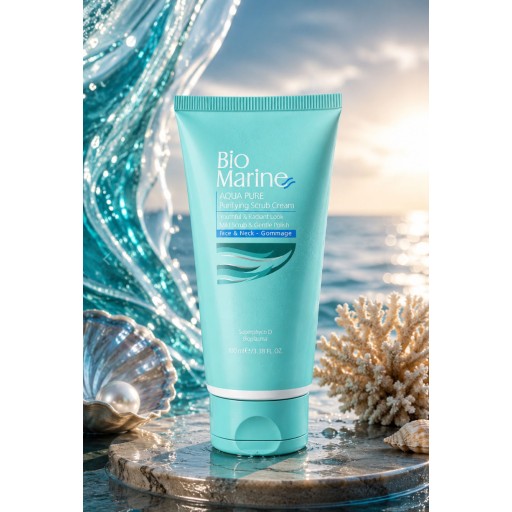 سكراب البحر بالسيليكا من بايو مارين – للتقشير الدائري وتنقية المسام Bio Marine Sea Silica Scrub – Gentle Exfoliation & Pore Purifying