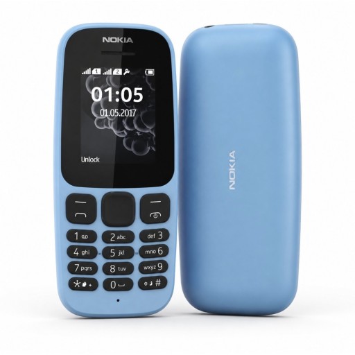 هاتف Nokia 105 أصلي ثنائي الشريحة 4G Original Nokia 105 Dual SIM 4G Phone