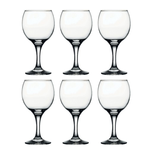 سيت كأس زجاجي 6 قطع من ماركة باشابهجة Pasabahce 44411 Glass Set