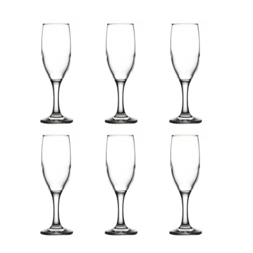 سيت كأس زجاجي 6 قطع من ماركة باشابهجة Pasabahce 44419 Glass Set