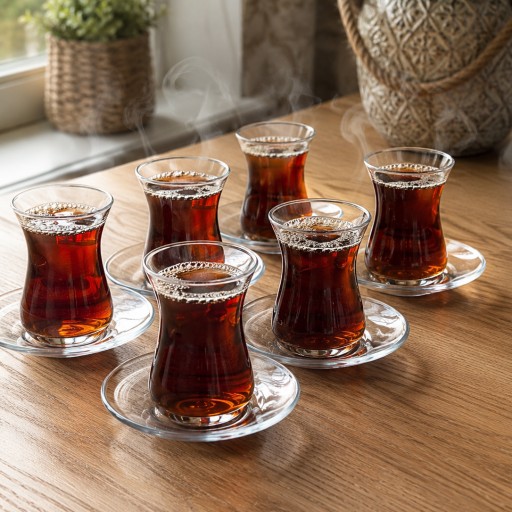 سيت استكان شاي تركي Set Istikan Turkish tea