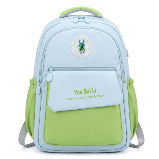 حقيبة مدرسية يونيسكس عصرية للطلاب من عمر 10 إلى 16 سنة Stylish unisex school bag for students aged 10 to 16.