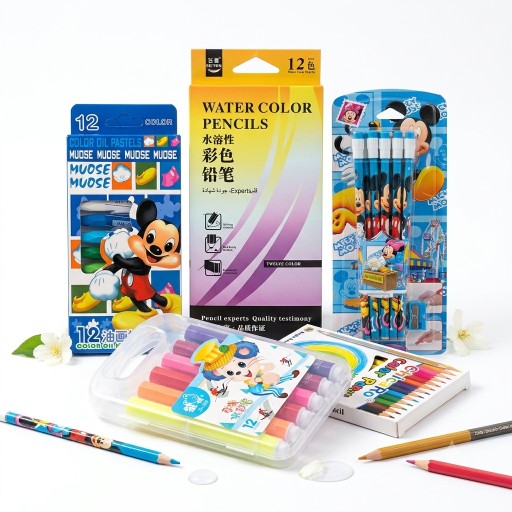 بكج الرسم والتلوين الإبداعي المتكامل للأطفال Comprehensive Creative Drawing and Coloring Set for Kids
