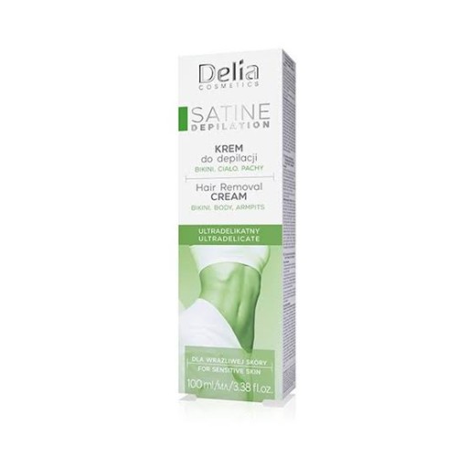 كريم إزالة الشعر ديلیا (Delia) فائق النعومة - 100 مل Delia Ultra Delicate Hair Removal Cream - 100ml