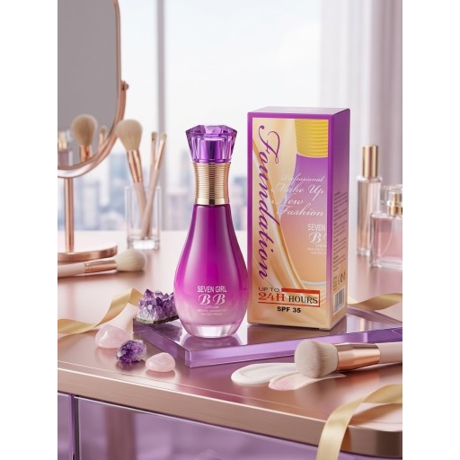 كريم أساس وبي بي كريم سيفن جيرل (مقاوم للماء ومتحكم بالزيوت) SEVEN GIRL BB Cream / Photo Genic Liquid Foundation (Oil Control & Waterproof)