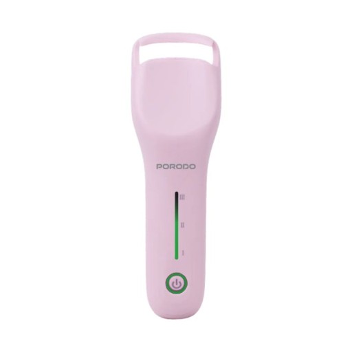 مجعد رموش كهربائي حراري مع إضاءة LED Fleuris LED Electric Heated Eyelash Curler