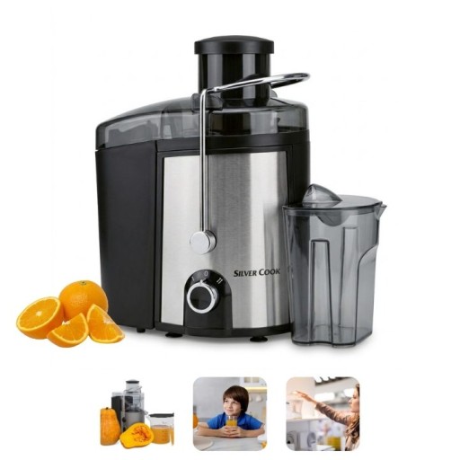 عصارة فواكه سريعة احترافية فلتر ستانلس ستيل 600 واط Fruit juicer