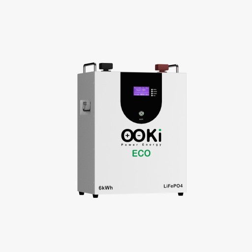 ooki ليثيوم فوسفات الحديد 6  كيلواط 25.6V الاقتصاديه lifepo4 OOKi 6 kWh 24V ECO