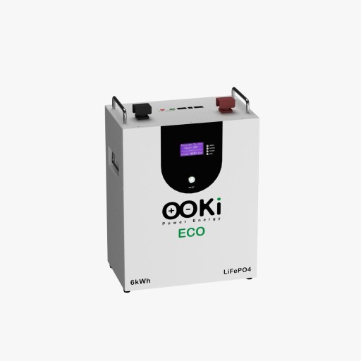 ooki ليثيوم فوسفات الحديد 6  كيلواط 25.6V الاقتصاديه lifepo4 OOKi 6 kWh 24V ECO