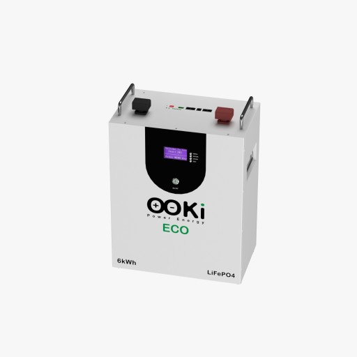 ooki ليثيوم فوسفات الحديد 6  كيلواط 25.6V الاقتصاديه lifepo4 OOKi 6 kWh 24V ECO