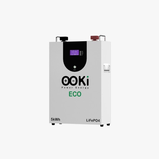بطارية ليثيوم فوسفات الحديد OOKi 5  كيلواط الاقتصادية lifepo4 OOKi 5 kWh ECO