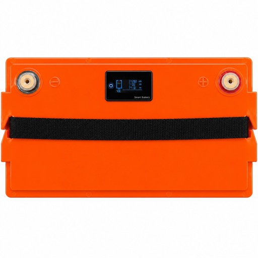 بطارية ليثيوم فوسفات الحديد ooki 12.8 فولت 100امبير ساعه ooki lifepo4 12.8V 100ah