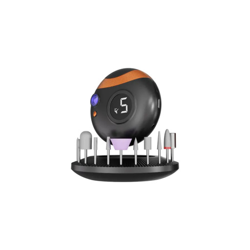 طقم تشذيب الأظافر الكل في واحد بورودو لايف ستايل - أسود Porodo Lifestyle All-In-One Nail Trimmer Set - Black