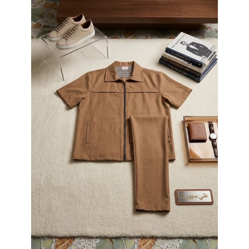 سوت دبل سحاب Double zipper suit