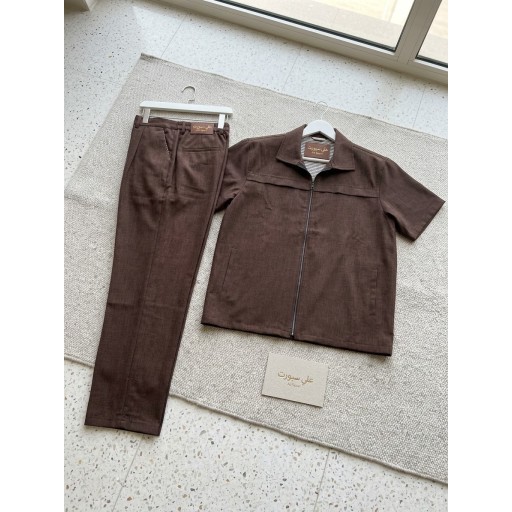 سوت دبل سحاب Double zipper suit